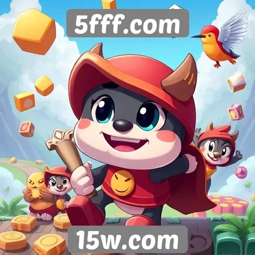 Explore a variedade de jogos disponíveis em 5fff.com