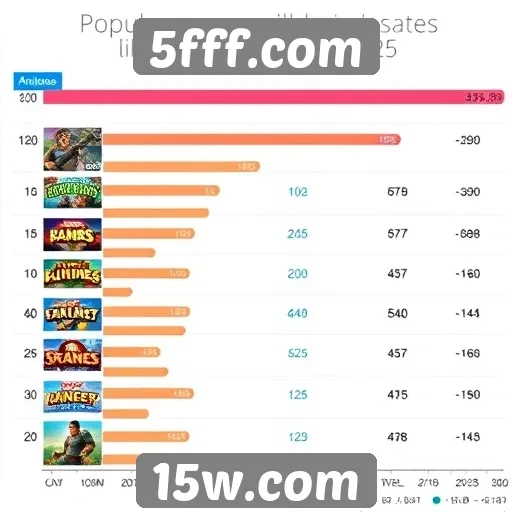 Análise da popularidade dos jogos no 5fff.com